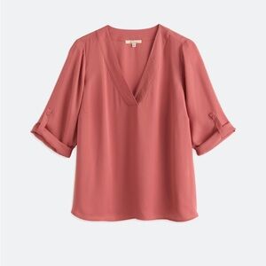 Les Serein Women's V-Neck Blouse